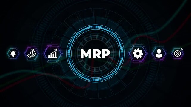 MRP Material Requirement planning Manufacturing Industry Business Process automation.