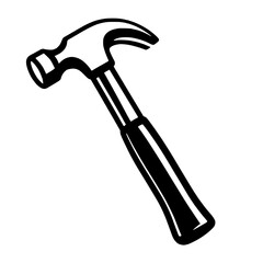 hammer isolated on white