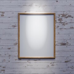 3d render Photo Frame for mockup