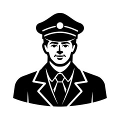 police officer vector illustration