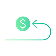 refund gradient icon