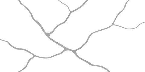 Blank vector map outline illustration of Europe with country border design on torn paper texture