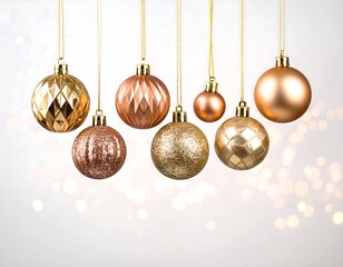 Festive Christmas ornaments
