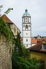 Blick zur Frauenkirche in Meissen