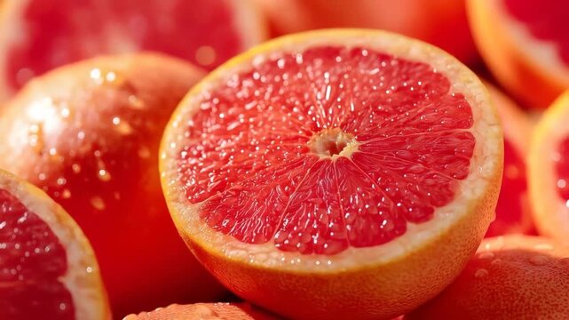 Advertisement for grapefruit juice.