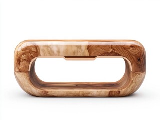 Unique wooden decorative piece showcasing fine craftsmanship and natural beauty in modern design