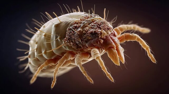 Mite. Infectious Parasitic Ixodid Ticks Insect. Ixodes tick