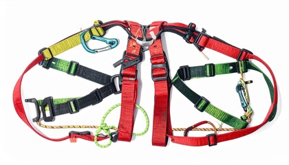 red and green ribbon