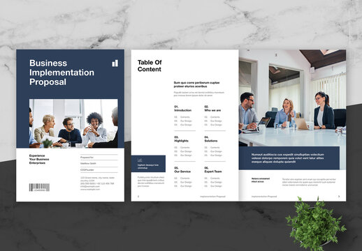 Blue Black Saa Simplementation Proposal