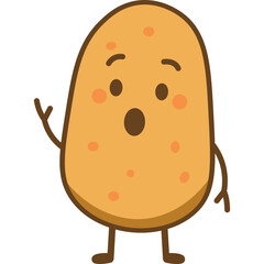 Funny Character Potato