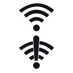 WiFi Connection Error Icon