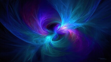 Fototapeta premium Abstract Cosmic Spiral Design