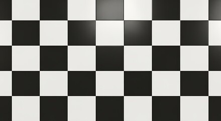 Connectivity black and white checkerboard pattern background