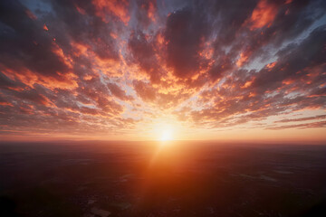 Obraz premium sunrise over the sea