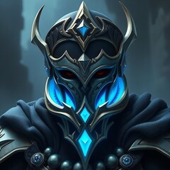 Naklejka premium chinese opera mask