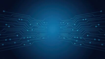 Fototapeta premium Abstract circuit board background technology concept for digital design presentat