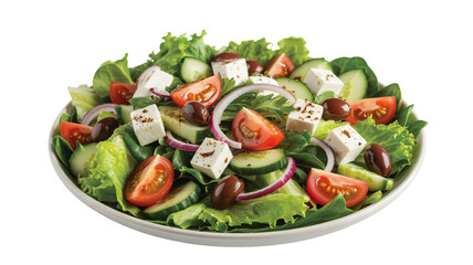 Fresh, vibrant Greek salad bursting with flavor and healthy ingredients