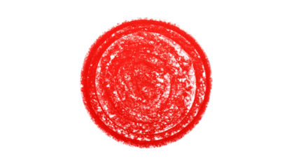 A golden ring frames the 3D red glass number 0 icon with a mirror reflection and decoration