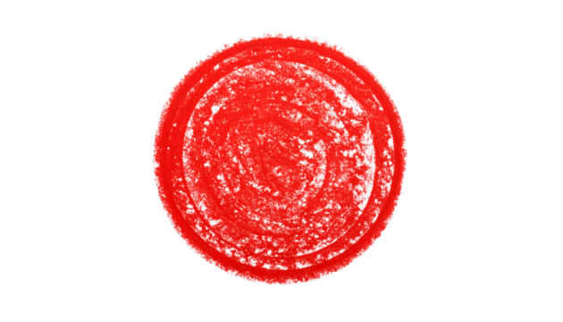 A golden ring frames the 3D red glass number 0 icon with a mirror reflection and decoration - Powered by Adobe