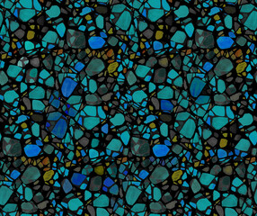 Abstract seamless animalistic irregular pattern for textiles and surface design . High quality photo