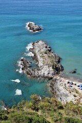 Marina di Ascea - Scogliera del Telegrafo dalla torre