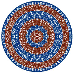Signs and symbols. Circle pattern lotus or flower mandala art design. colorful, vintage, tradition, classic, dco, cycle, islamic, arabic, embroidery, bandana, Indian motifs, traditional, Turkish .
