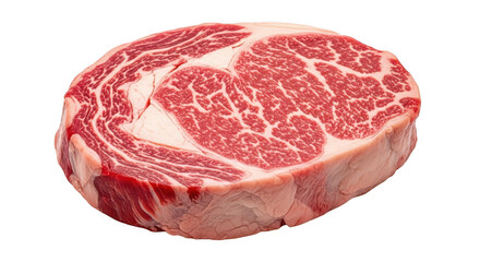 Premium Ribeye Steak Raw Beef Cut