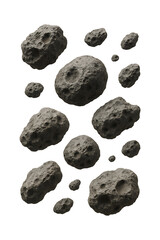 Asteroid Field copy High quality Realistic image.