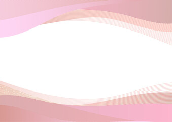 波背景ピンク