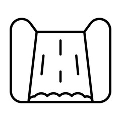 Waterfall Icon