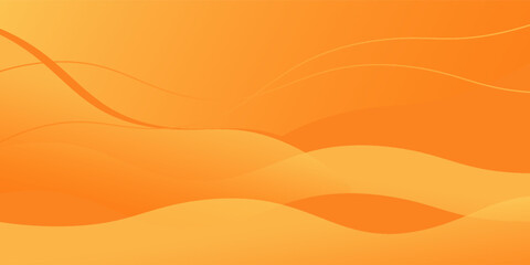 Orange Abstract Wave Background with Gradient and Modern Design. Vibrant orange abstract background with smooth gradient waves and dotted texture. Modern and dynamic design suitable for digital art.