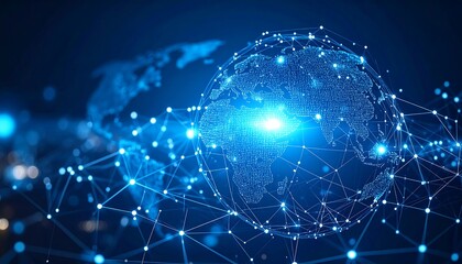 Global Network Connectivity: A Digital World Map