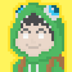 Pixel Art Illustration 8 Bit Avatar