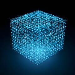 Blue Particle Tunnel