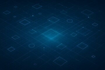 Abstract Computer Graphic Mesh