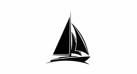 silhouette of a sailing ship