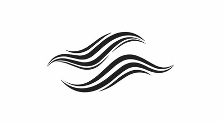 Fototapeta premium vector illustration of a tribal tattoo