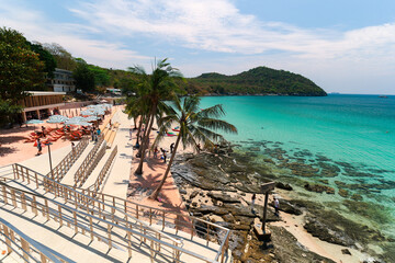 Tham Phang Beach (or Atsadang Beach) It is a beautiful sunset viewing point on Koh Sichang, Chonburi Province, Thailand.