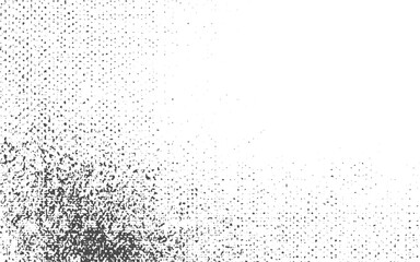 Explore urban vibes with a subtle halftone grunge. Distressed texture adds character to this abstract background. Distressed effect .Vector shapes with a halftone dots screen print texture.