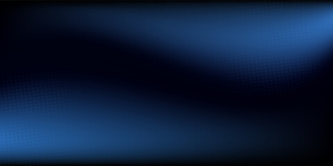Blurred background of black blue waves with grainy texture.vector,eps 10.