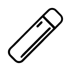 Vector Illustration of Chalk Stick Icon