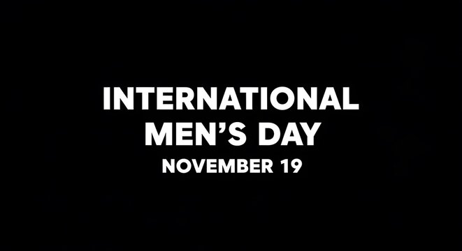 Celebrate international mens day on november 19 with a stylish poster and mustache vector illustration isolated on white background
