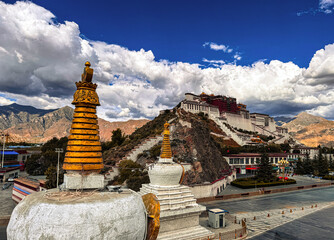 Potala Palace, Lhasa, Tibet, palace, Buddhist, sacred, historic, landmark
The magnificent Potala...