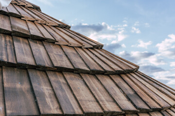 Authentic Handmade Shingle Roof on Historic Building