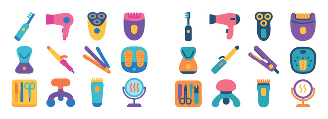 Colorful Appliance Icons