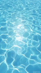 Obraz premium swimming pool water texture, generation AI 