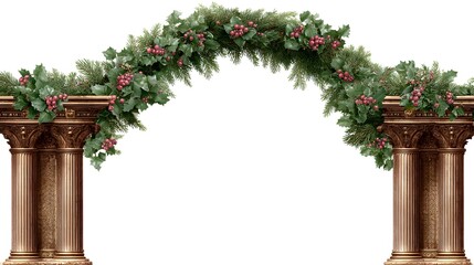 Naklejka premium whimsical detailed soft dreamy fine art watercolor, generation AI 