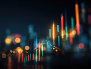  abstract business finacial background with heavy tones, graphs and lines