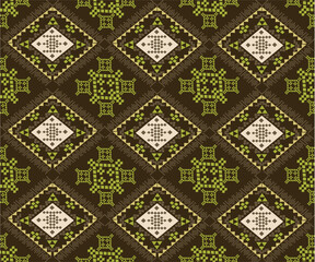 Geometric antique art pattern
