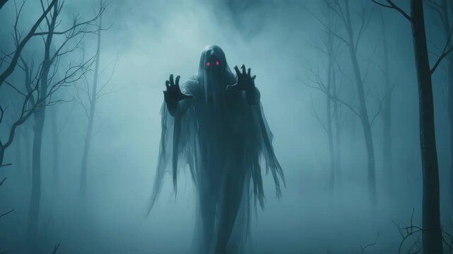helloween, scary ghost, zombie